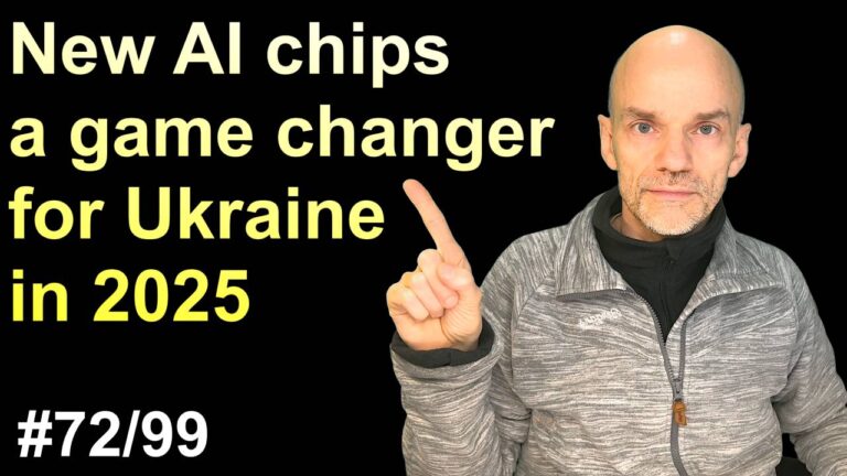 New AI chips by Nvidia will cause Russia to lose war in Ukraine #72/99